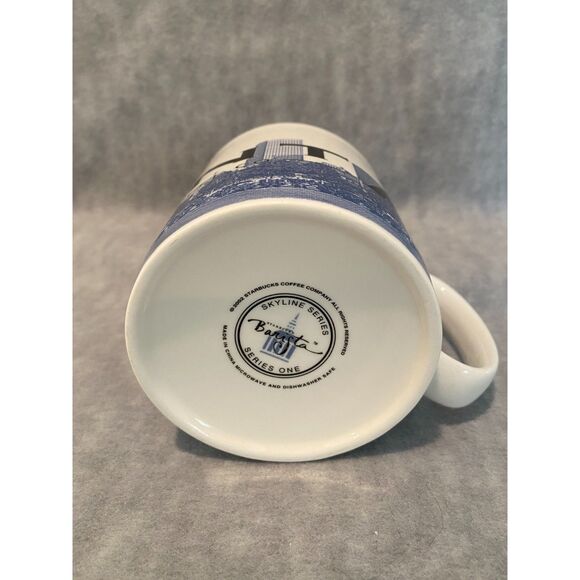 2002 Atlanta Starbucks Coffee Mug Cup Hotlanta Large Skyline Barista Series - Picture 8 of 10